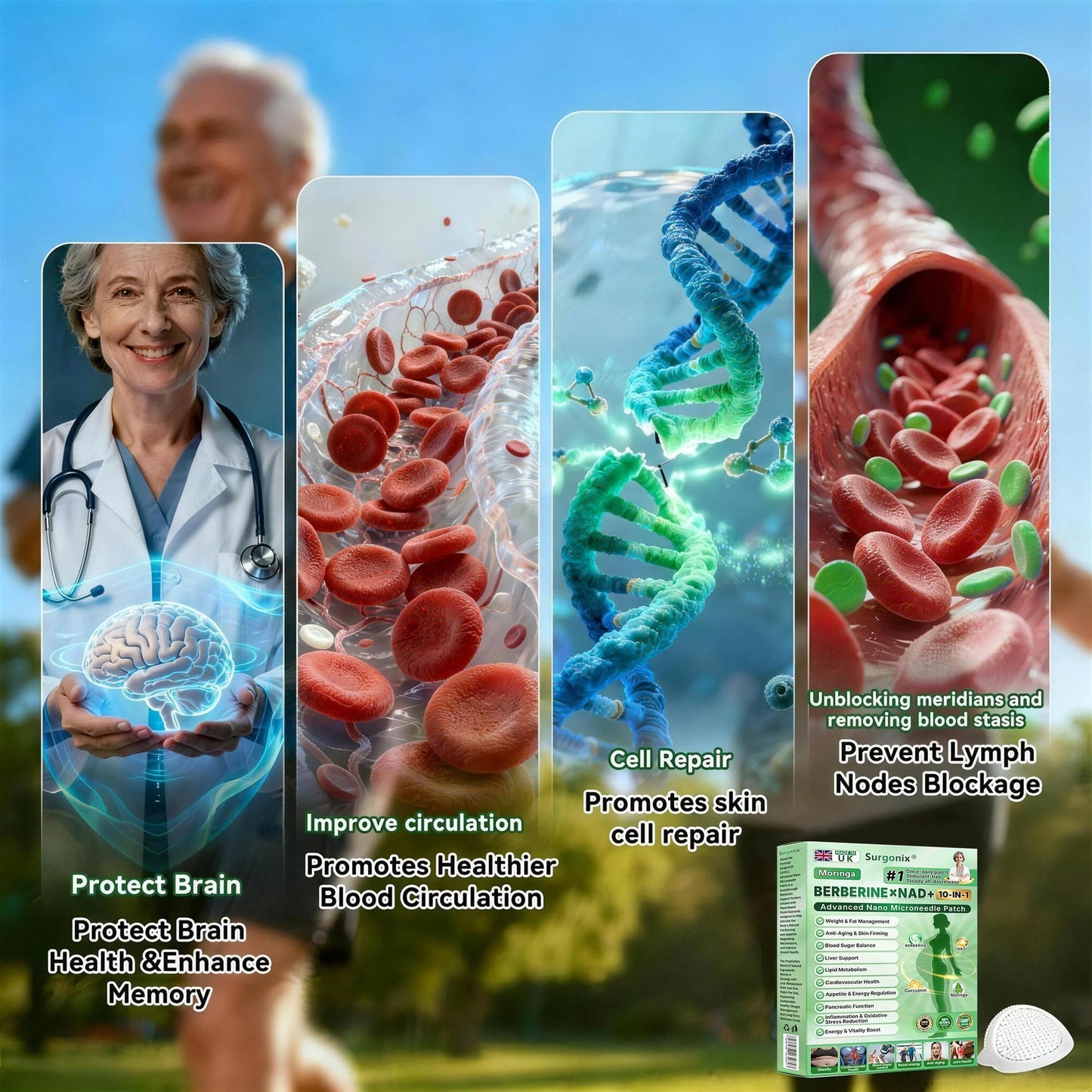 𝗢𝗳𝗳𝗶𝗰𝗶𝗮𝗹 𝘀𝘁𝗼𝗿𝗲  | 𝖲𝗎𝗋𝗀𝗈ᴎɪx® 💗 𝖬𝗈𝗋𝗂𝗇𝗀ɑ · Β𝖾𝗋𝖻𝖾𝗋𝗂𝗇𝖾 & 𝖭𝖠𝖣＋ 10-𝒊𝒏-1 𝑨𝒅𝒗ɑ𝒏𝒄𝒆𝒅 𝑵ɑ𝒏𝒐 𝑴𝒊𝒄𝒓𝒐𝒏𝒆𝒆𝒅𝒍𝒆 𝑷ɑ𝒕𝒄𝒉 𝑪𝒐𝒎𝒃ɑ𝒕 𝒐𝒃𝒆𝒔𝒊𝒕𝒚, 𝒔ɑ𝒈𝒈𝒊𝒏𝒈 𝒔𝒌𝒊𝒏, 𝒅𝒊ɑ𝒃𝒆𝒕𝒆𝒔, 𝒔𝒍𝒆𝒆𝒑 ɑ𝒑𝒏𝒆ɑ, 𝒋𝒐𝒊𝒏𝒕 𝒊𝒔𝒔𝒖𝒆𝒔 & 𝒎𝒐𝒓𝒆✈️