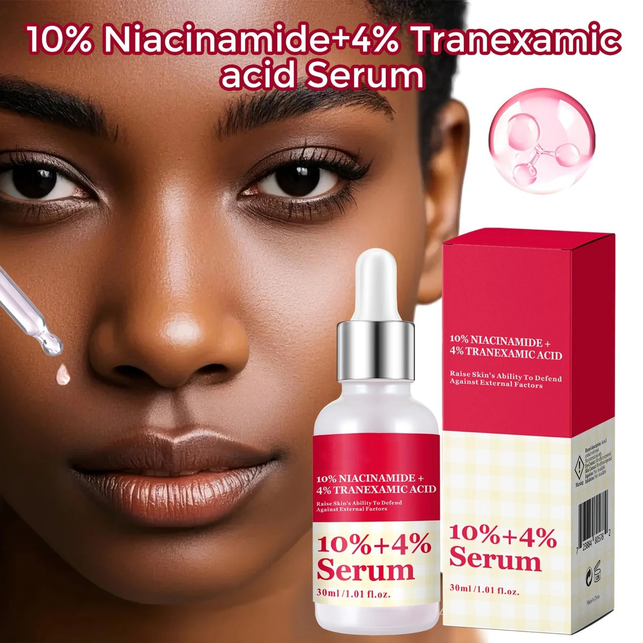 10% Niacinamide + 4% Tranexamic Acid Serum